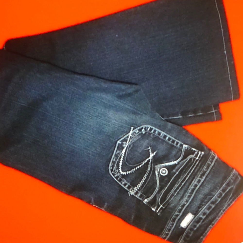 Silver pioneer jeans